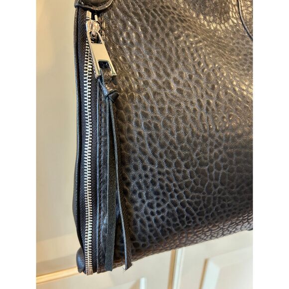 Vince Camuto Large Zani Leather Tote In Black Onyx - Picture 10 of 11